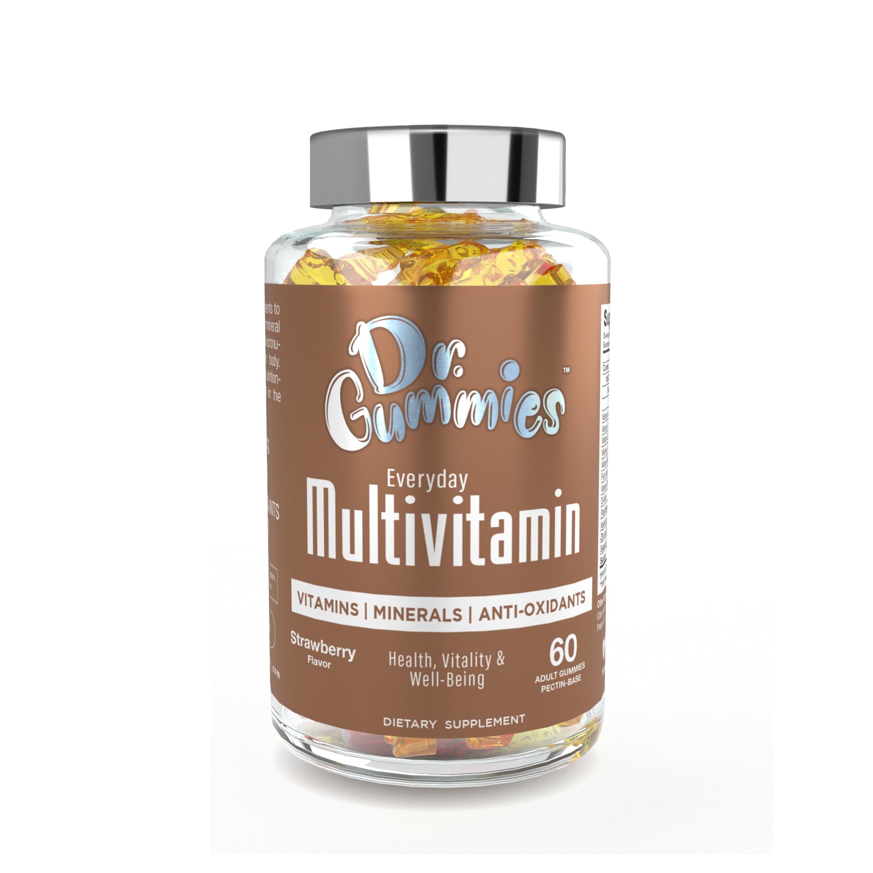 Dr Gummies Everyday Adult Multivitamin Supplement Gummies With Antioxidants, 60's