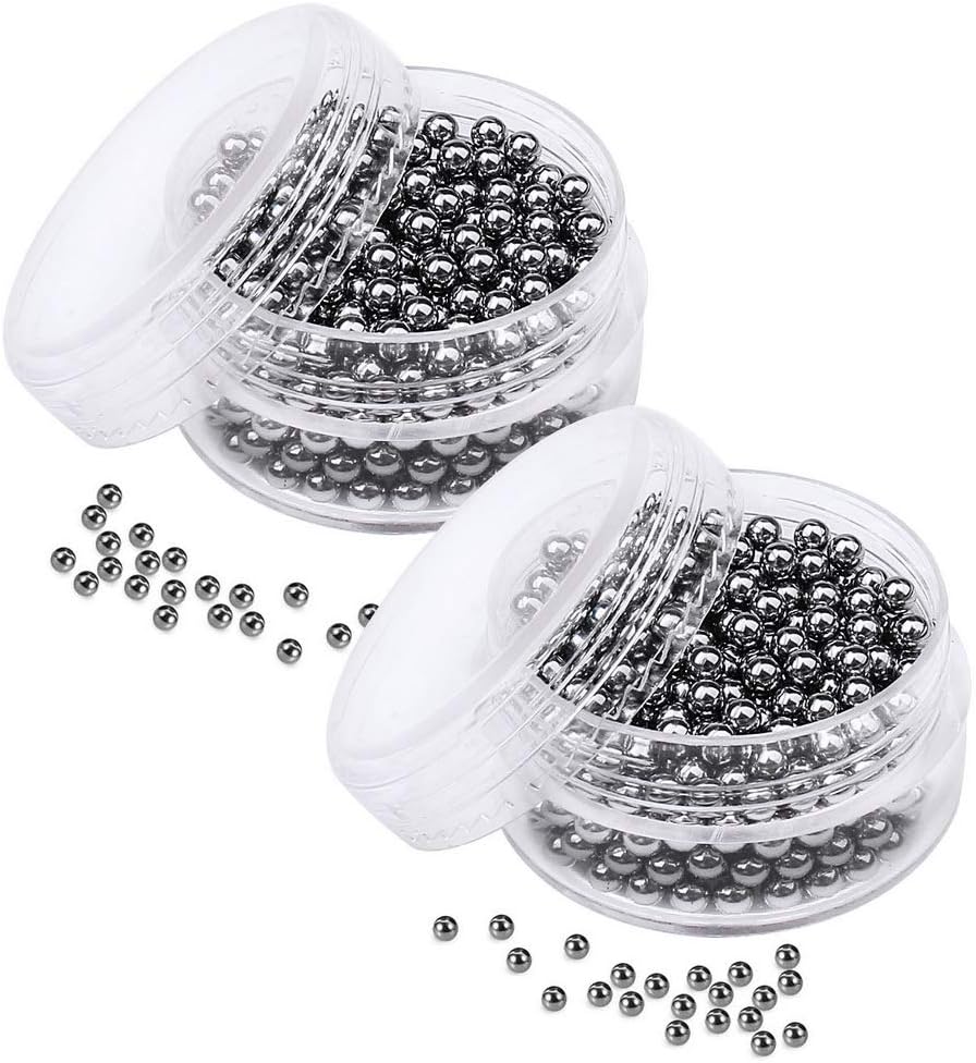 kuou 2 Pack 800 Pcs Decanter Cleaning Balls, Cleaning Beads for