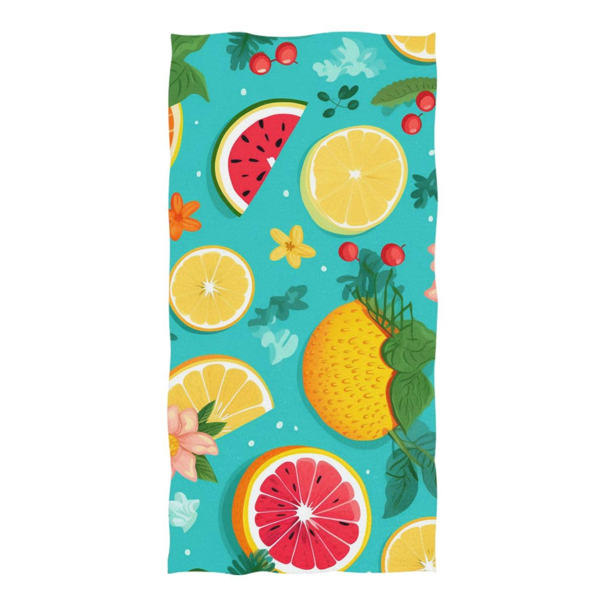 BZAXXQI Passion Fruit Print Beach Towel - Quick Dry, Super Soft Microfiber, 130x80cm, For Bath, Pool, Travel & Camping - View #7