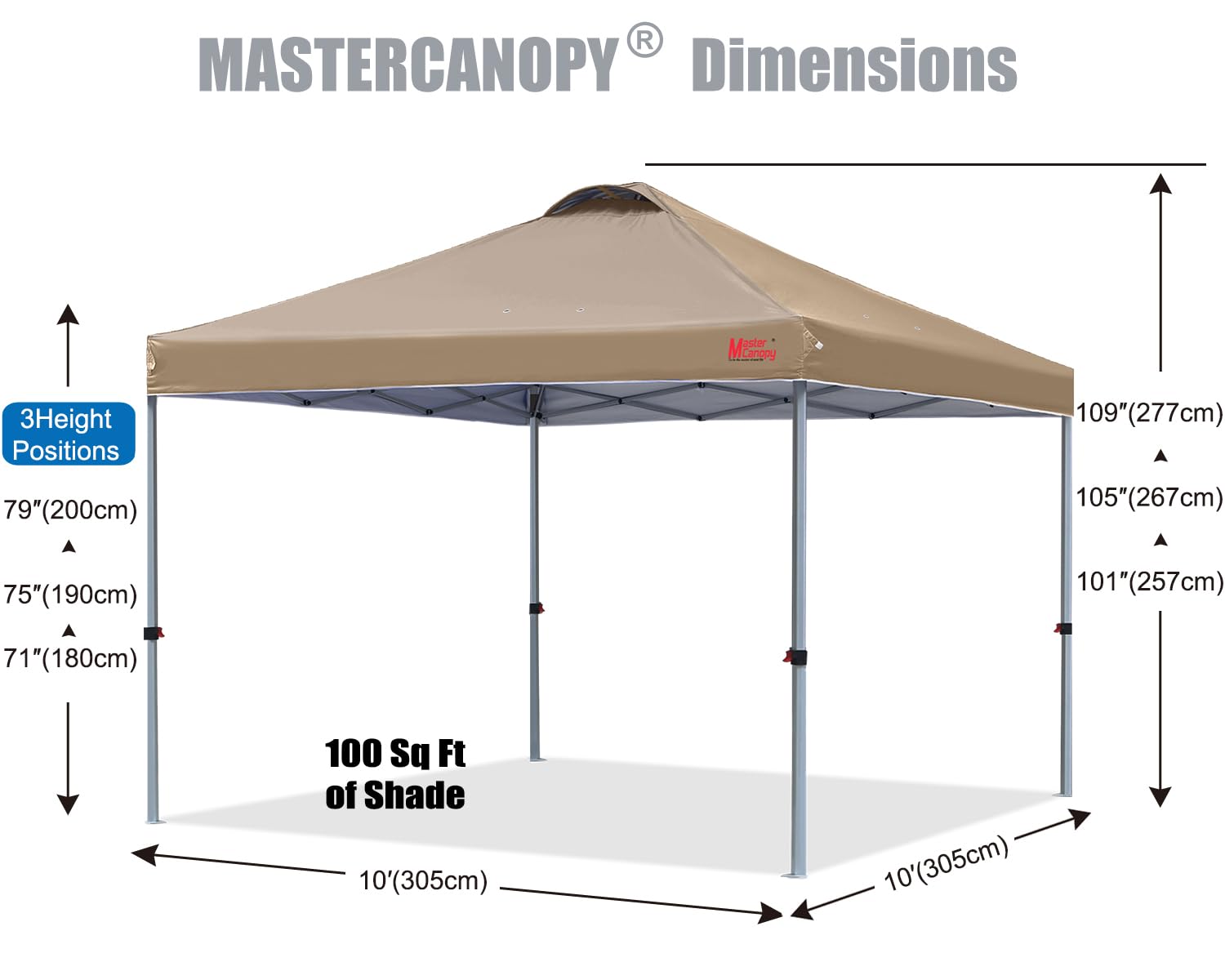 Amazon.co.jp: MASTERCANOPY (マスターキャノピー) ワンタッチ タープ