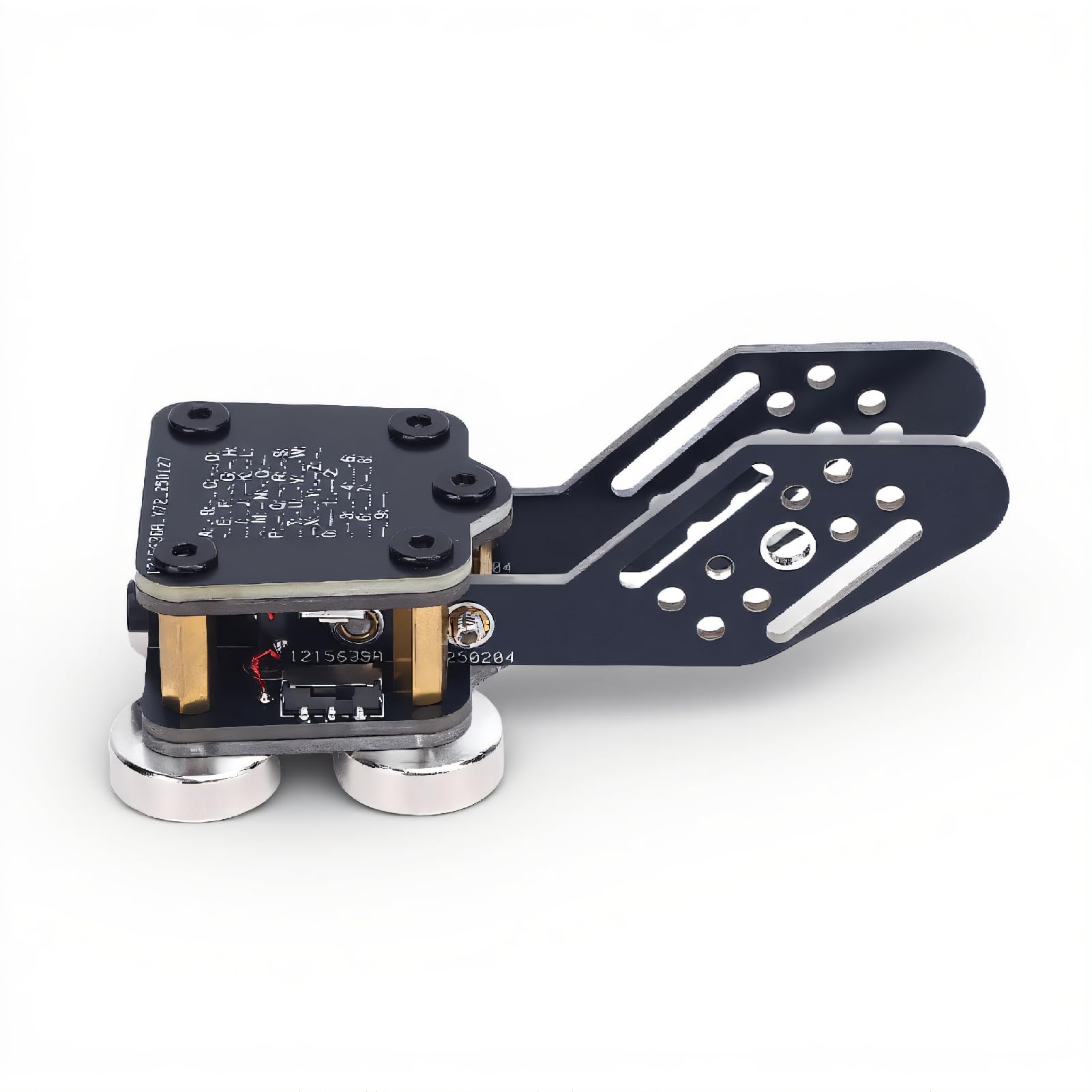 Chiave Codice Morse CW, Trainer Automatico con Chiave Codice Morse a Doppia Paletta, 4 Basi Magnetiche Nd PCB, per Funzionamento Radioamatore