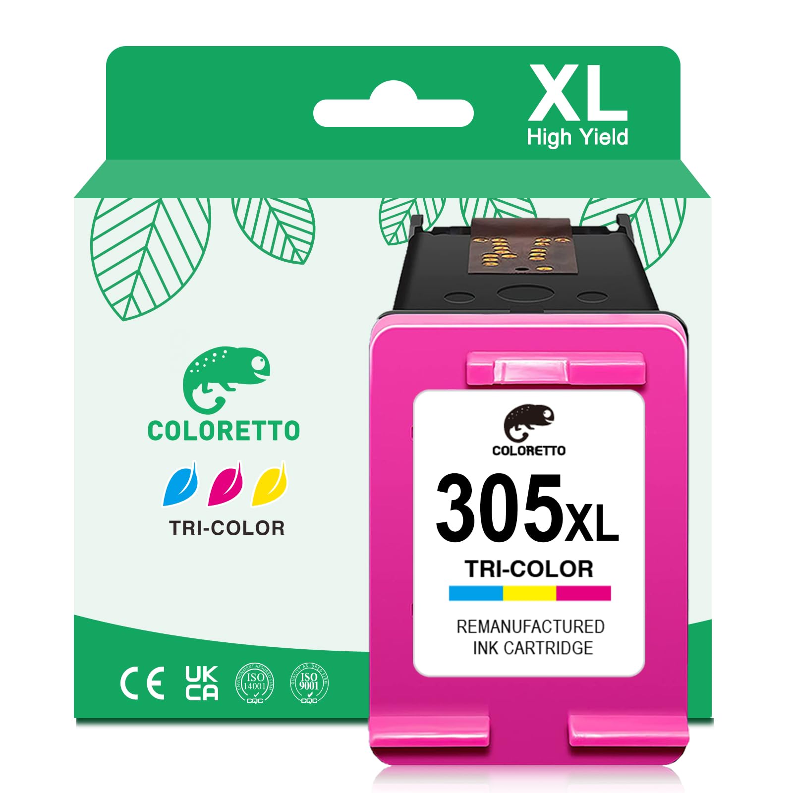 Cartouches Encre HP 305XL Compatibles – Noir + Couleur, Haute Capacité, Pour DeskJet/Envy