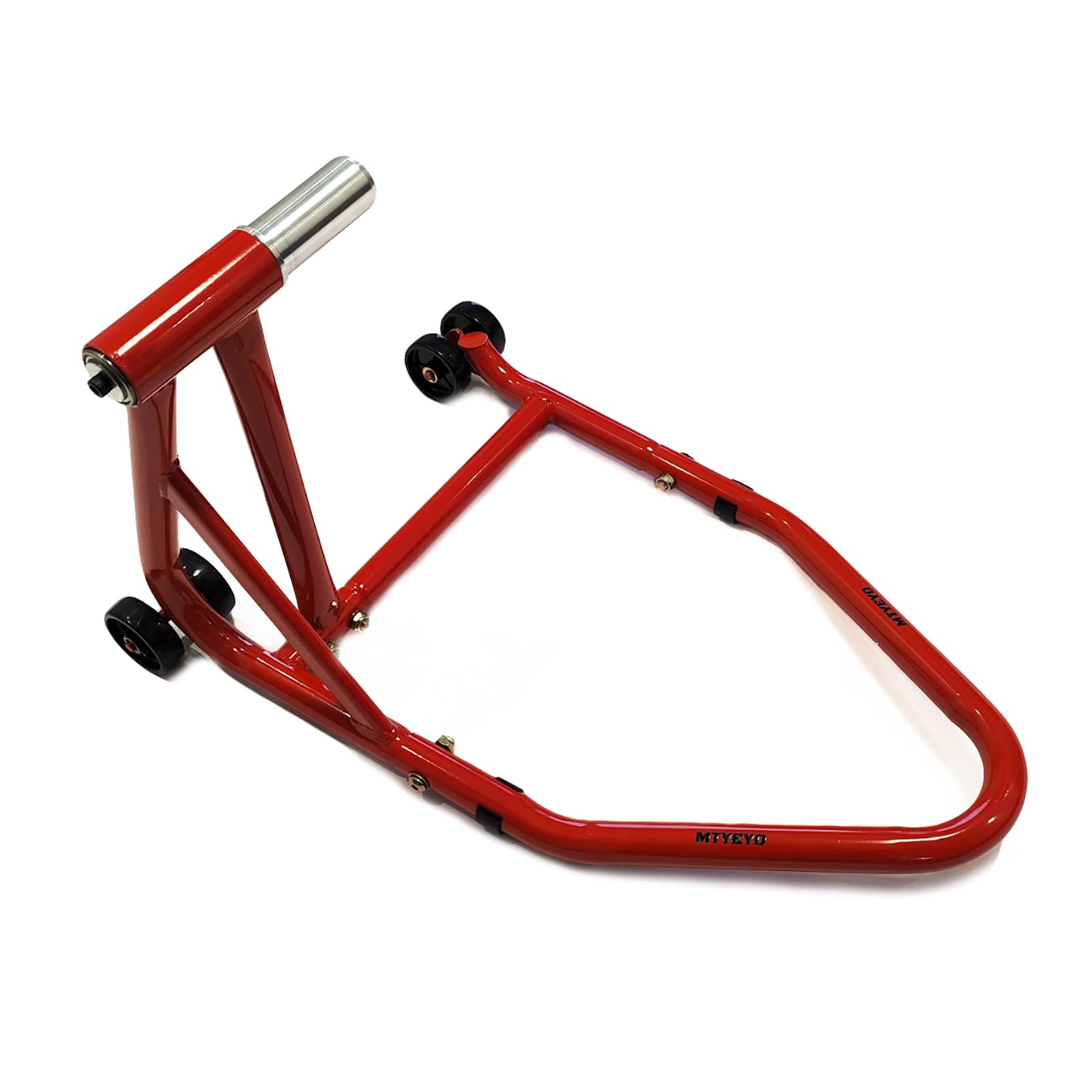 MTYEYO Motorcycle Rear service Stands single-sided Swing Arm For Ducati 1098/1198/1199/1299/-s/V4 1200R/1200/S Diavel/Xdiavel Super Sport 939, Red