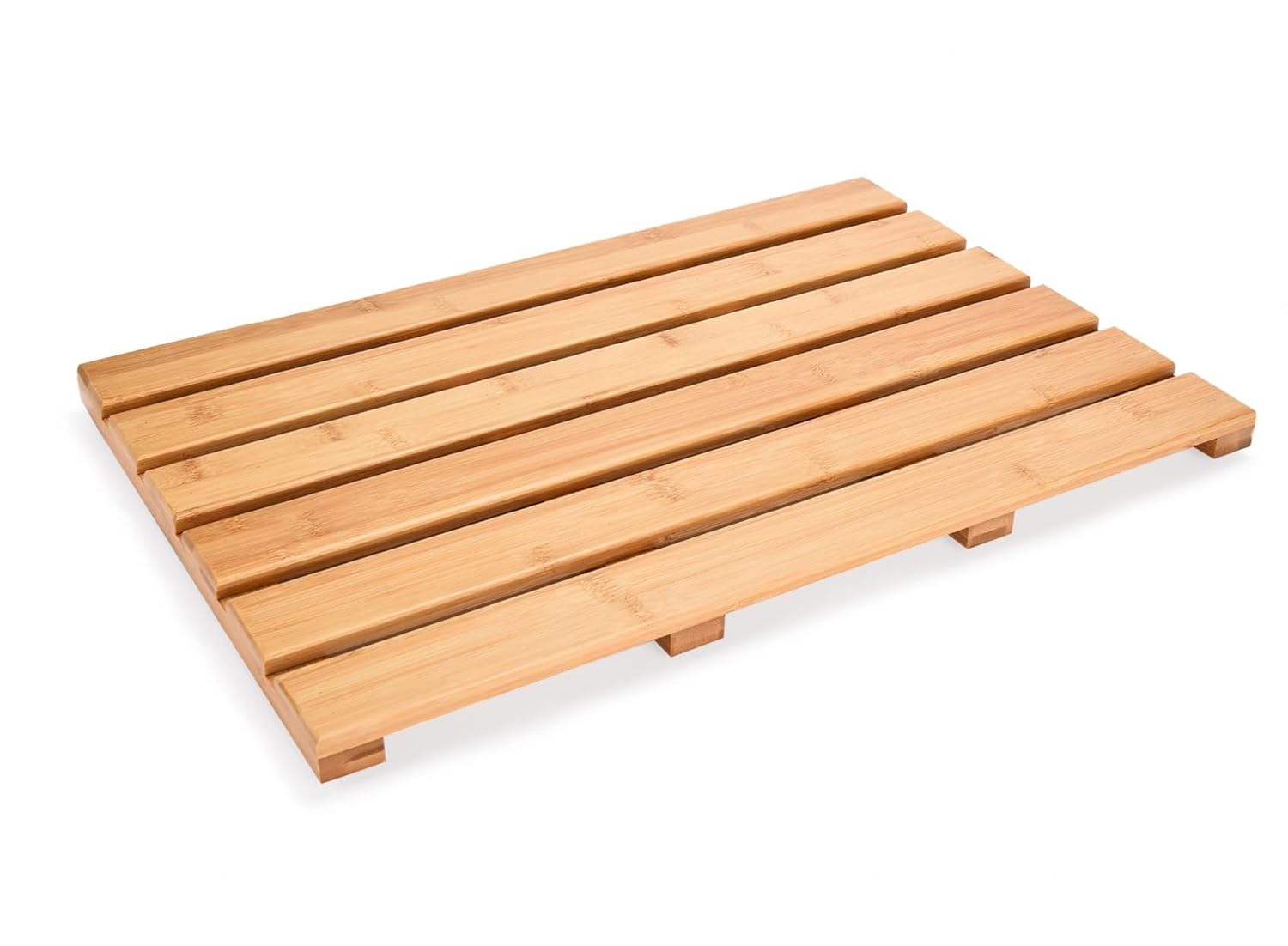 Plataforma de ducha de madera 60 x 40 cm Alfombrilla antideslizante para plato de ducha bañera piscina de interior y exterior resistente a la humedad antimoho