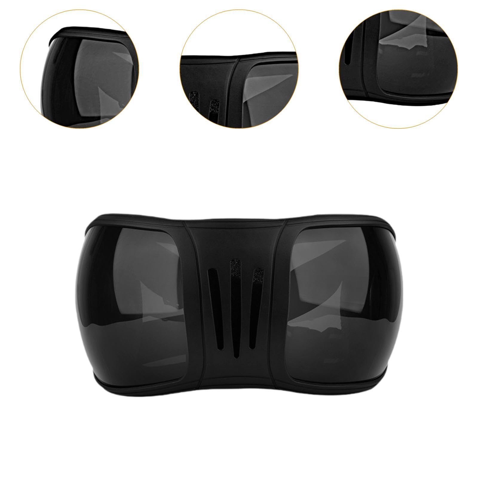 Milageto Gafas de equitación para protección Ocular de Caballos, Gafas ecuestres Multiusos a Prueba de Viento, Gafas Protectoras para Caballos para Exteriores