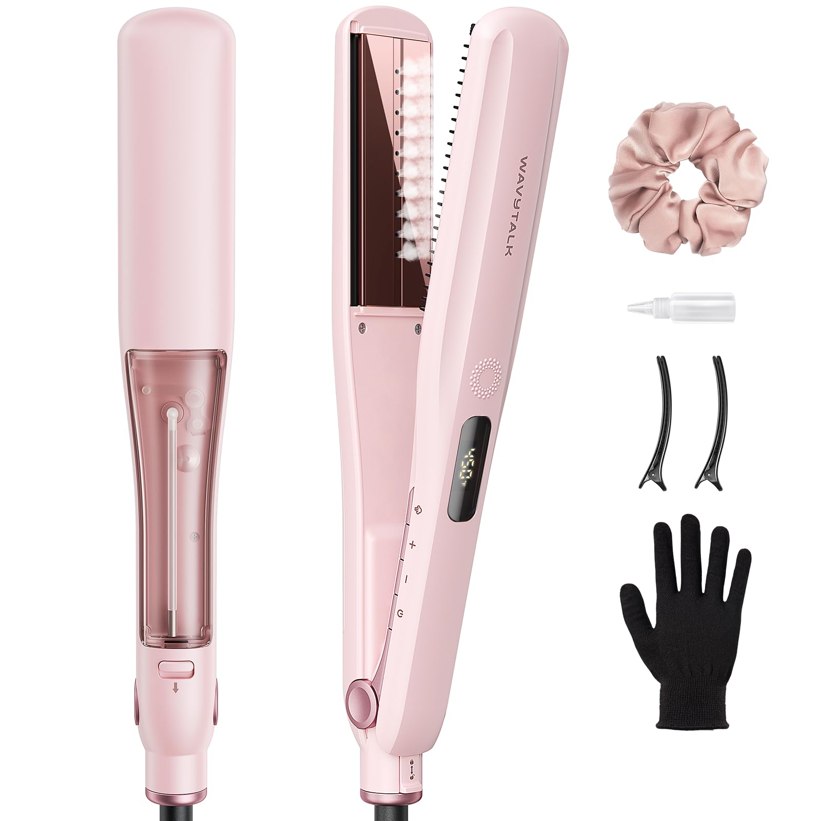 best hair straightener steam