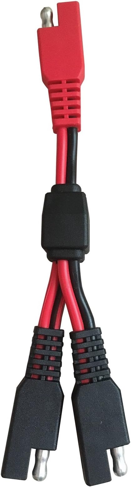 Cavo Y Splitter SAE 1 A 2 - 18AWG, 30 Cm, Per Connessioni Batteria Auto, Solare, Accessori - Foto 9