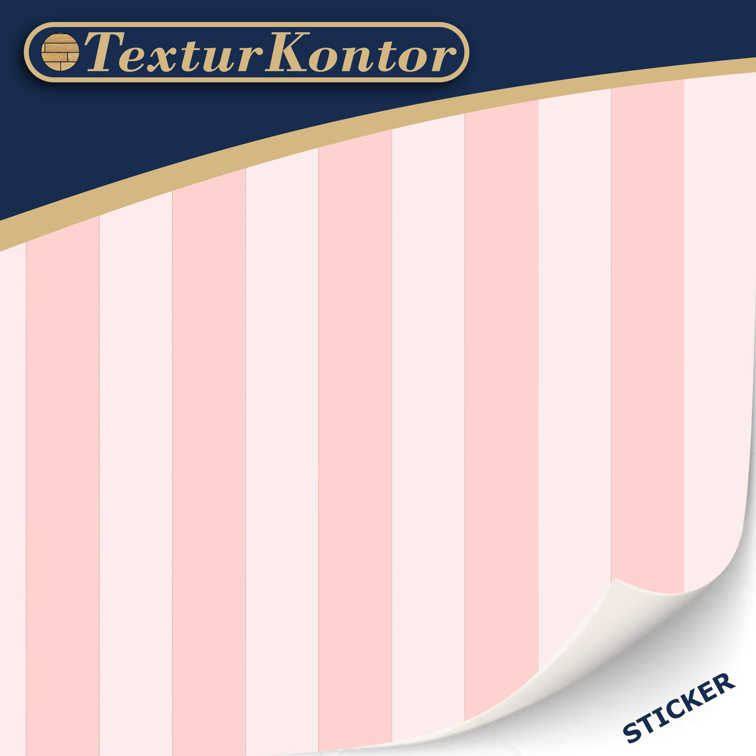 3 Sheets Self-Adhesive Wallpaper for Dollhouses Scale 1:12 Modern Wallpaper Art Deco Wallpaper Artdeco Wallpaper (Pink Stripes)