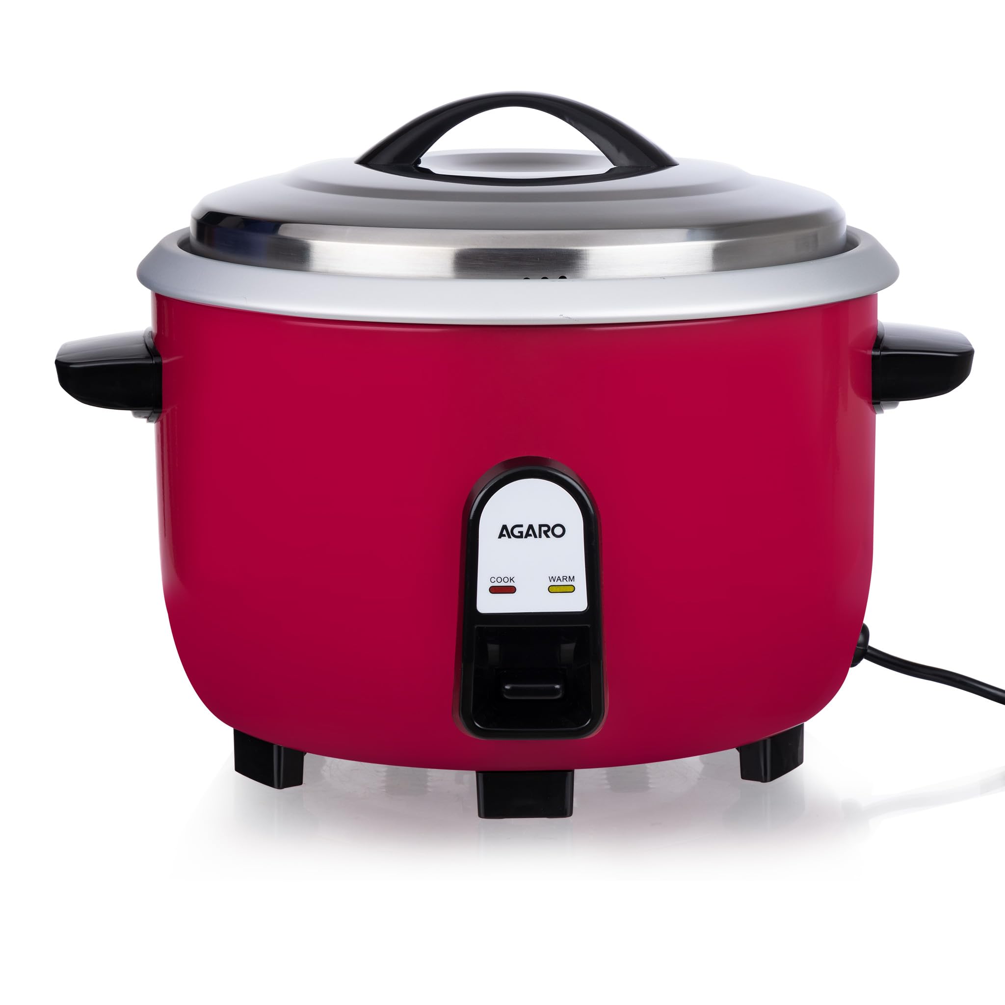 AGARO Regency Electric Rice Cooker, 5L, Aluminium Inner Pot, Stainless Steel Lid, 1500W, Keep Warm Function, Measuring Cup, Spatula, Red (B0D6VKLTD9) Amazon Price History, Amazon Price Tracker