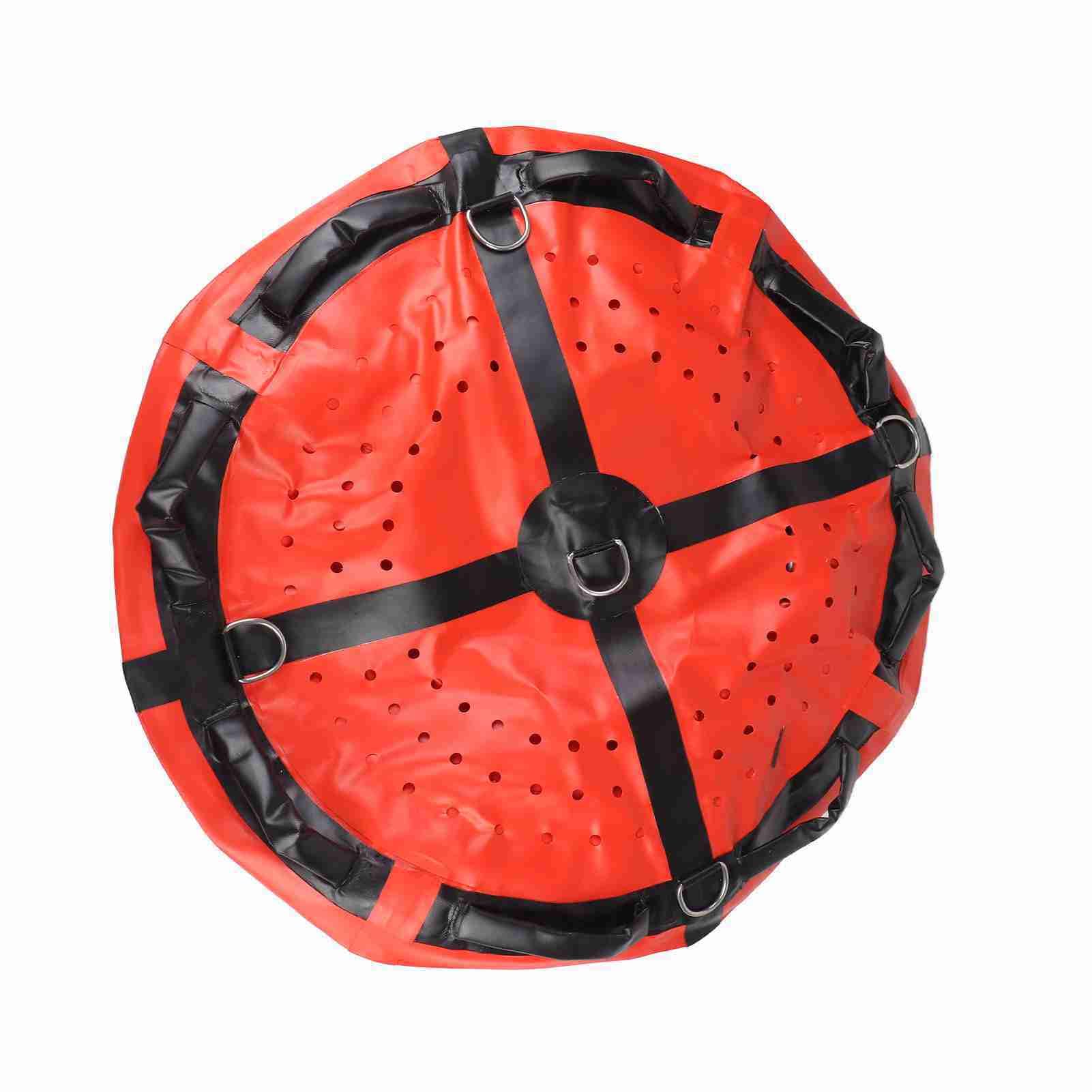 Cryfokt de Apnea Resistente con Alta Visibilidad para Marcar Señales de Seguridad, 75 X 22 Cm, Amarilla y Roja, Adecuada para Buceo y Esnórquel