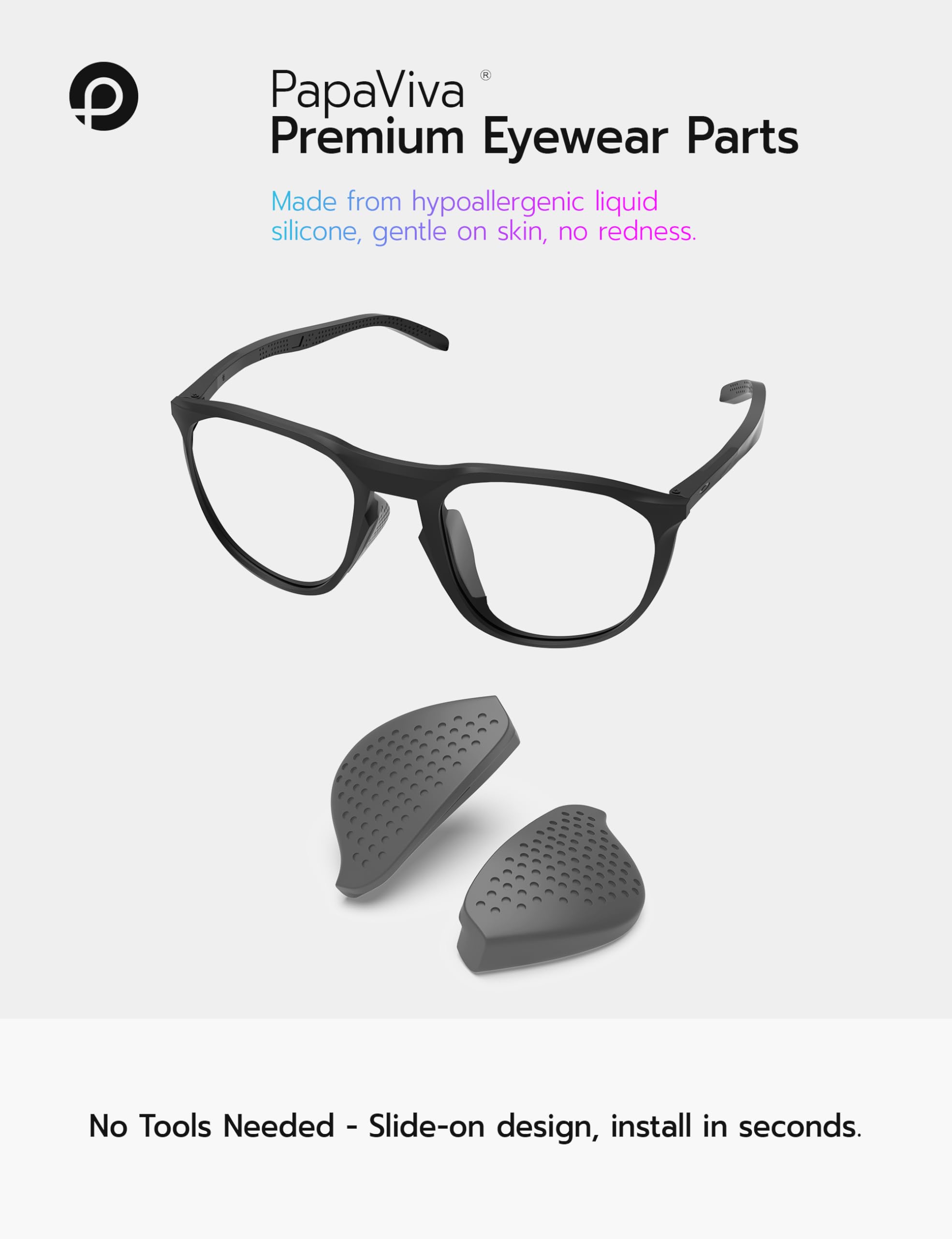 Ersatz-Nasenstücke für Oakley Thurso OO9286 / Thurso AF OO9286A