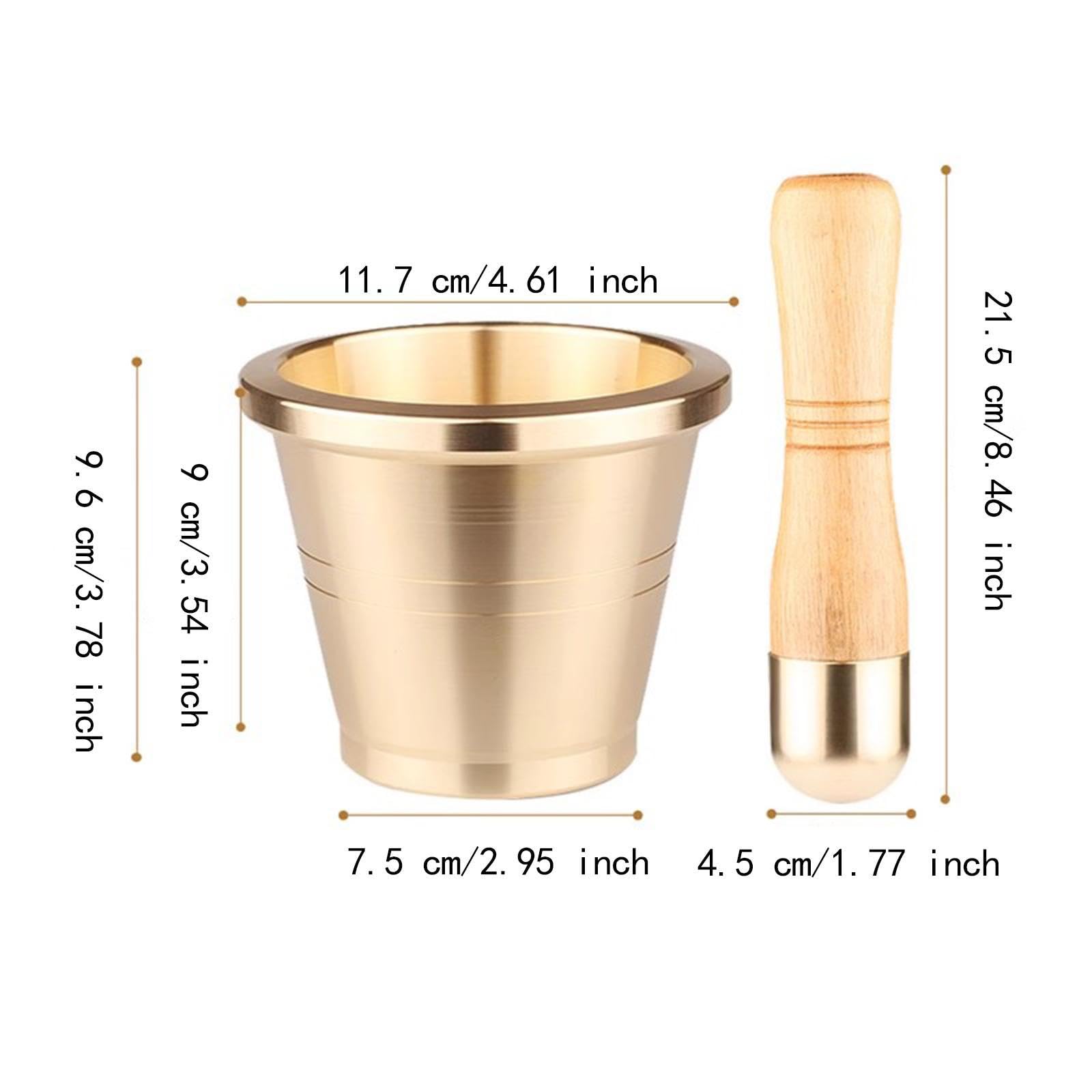 Juego de trituradora de cocina, cuenco multiusos para moler, moler sin esfuerzo, mezclar especias, picar y frutos secos en el hogar (mediano)