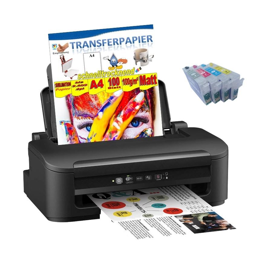 Dr. Inkjet Sublimationsdrucker - DIN A4 - Komplettpaket m. ICC Profil