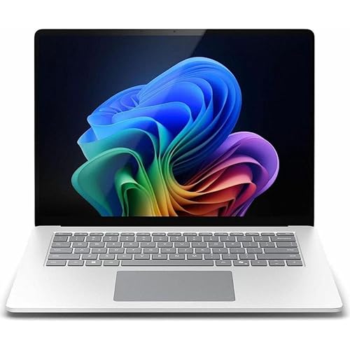 Microsoft Surface Laptop for Business (2025) Windows 11 Pro Copilot+ PC, 15" Qualcomm Snapdragon X Elite, 16GB RAM, 256GB SSD Storage, Platinum