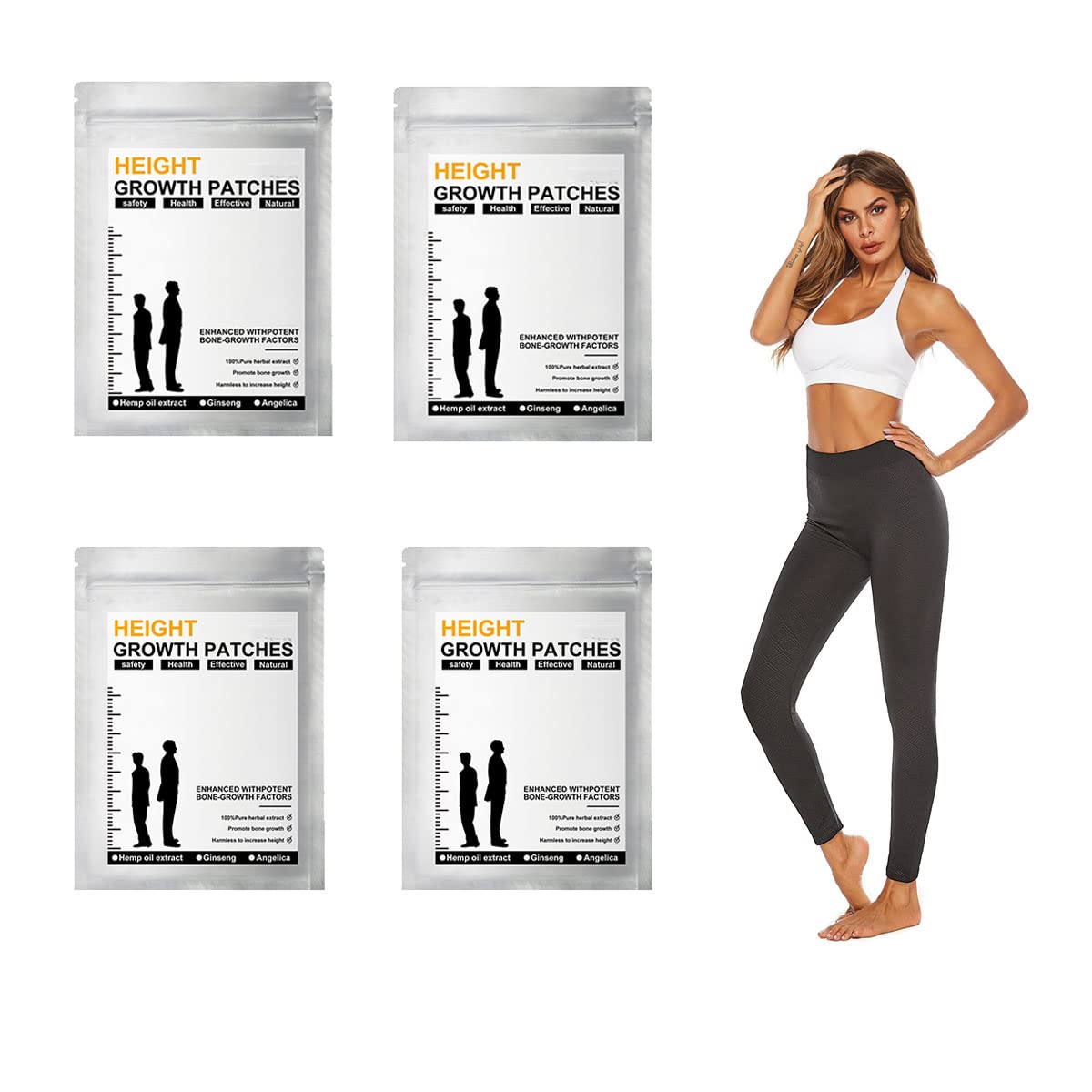 Buy Cliqkwen HeightenUP ?Acupunture Slimulating Foot Patch,Height ...