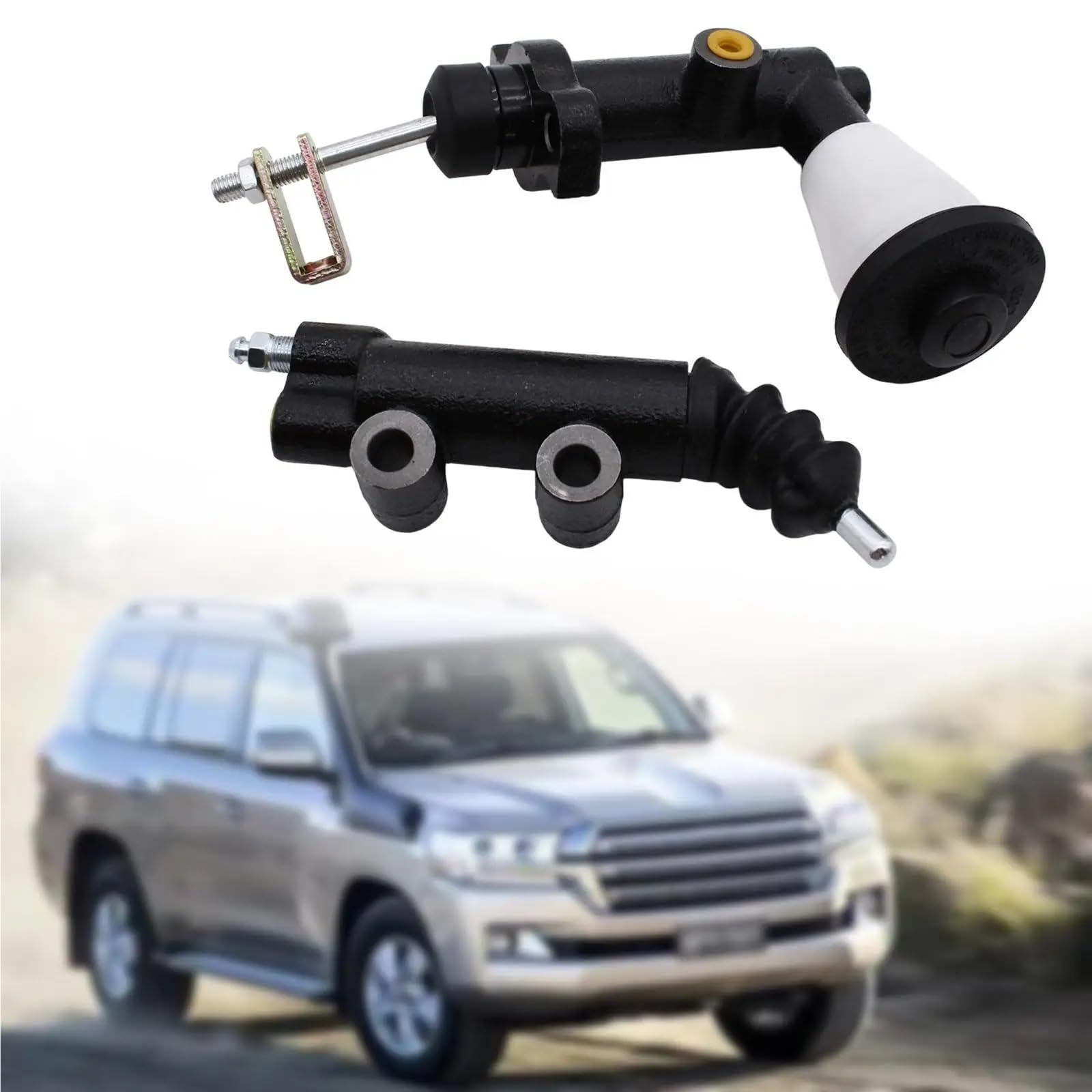Sprzęgło samochodowe Sprzęgło Główny i Siłownik Siłownika Akcesoria Samochodowe Metalowy System Sprzęgła Pasuje Do Toyota Landcruiser 80-84 FJ45 FJ40