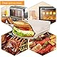 Toasterbeutel,10-teiliger Wiederverwendbarer Antihaft-Toasterbeutel,Sandwich Toaster Tasche,Snack Toast Taschen,Hitzebeständig, Leicht zu Reinigen, Geeignet für Brot, Snacks, Obst