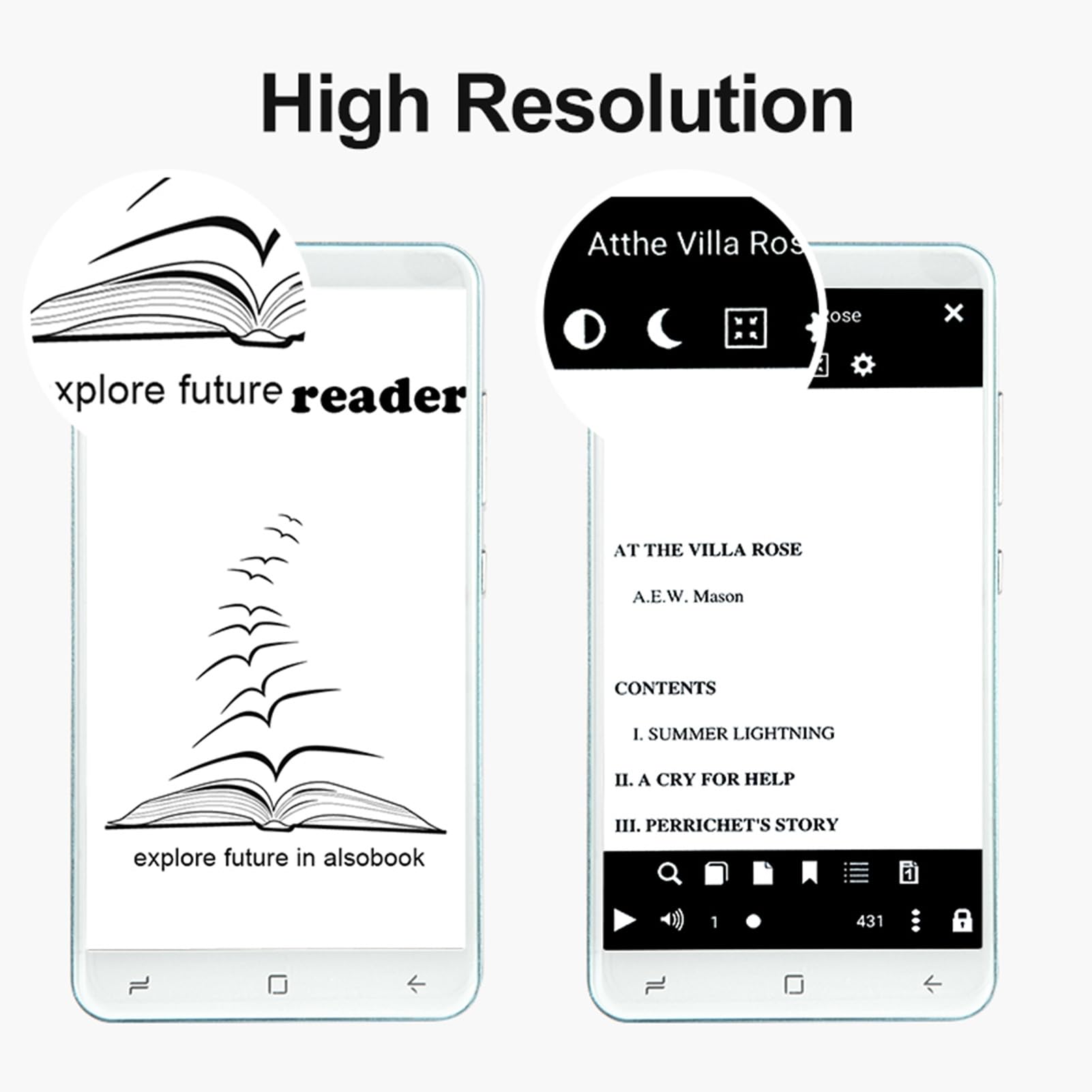 E-Book Reader Avec Tablette D'écriture Manuscrite, Lecteur E Reader 5