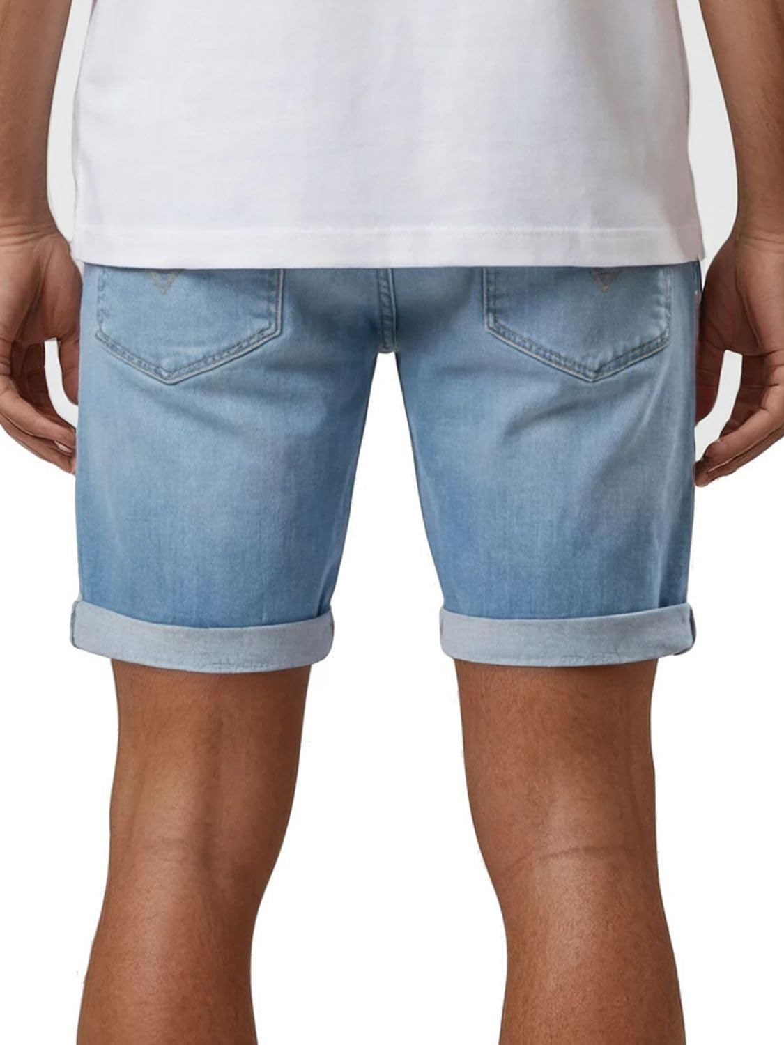 Replay Dżinsy męskie krótkie krótkie krótkie spodenki krótkie krótkie spodenki Ambass szorty bermudy szorty lato denim jednokolorowe niebieskie czarne 30 31 32 33 34 36 38 40 42