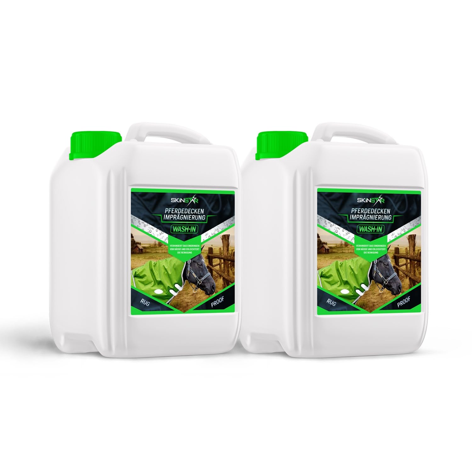 SkinStar Coperta per cavalli, impermeabile, 5 l, protezione per animali
