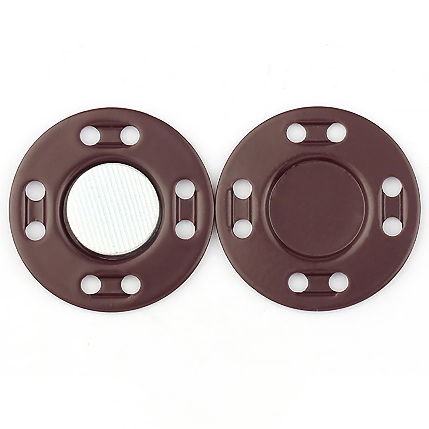 5 PCS/Set Magnet Buttons Sewing Supplies Magnetic Metal Buckle 5 Pairs Invisible Snap Buttons Fastener for Clothing Coat Handmade DIY Accessory — image 1