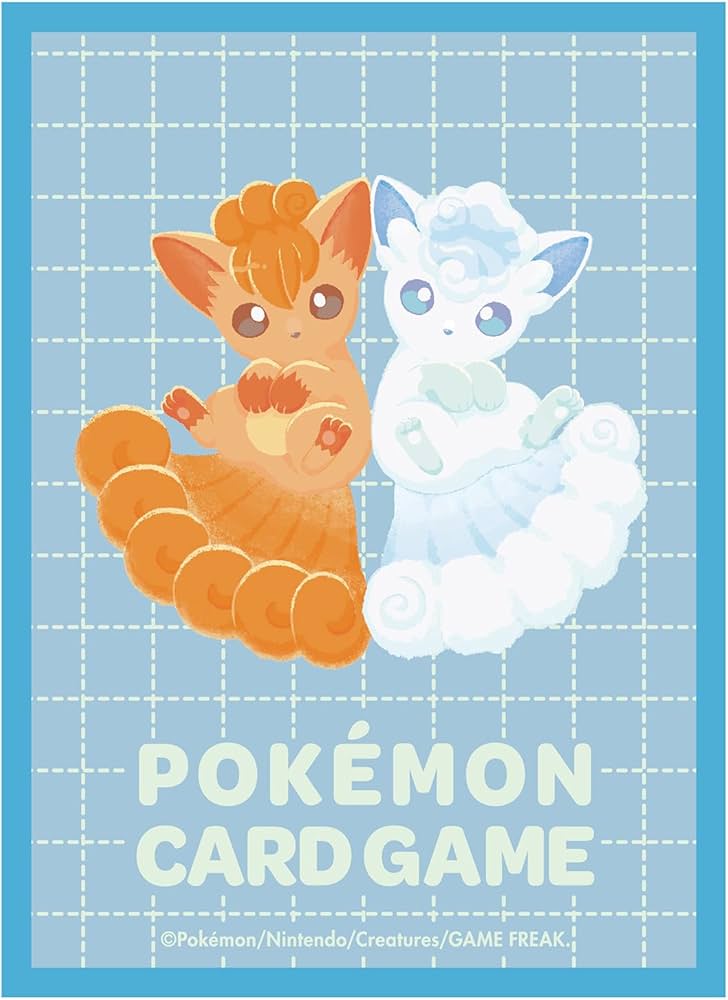 ポケモンカード　ポケカ スリーブ　アローラロコン　ロコン　デッキシールド　新品 Amazon | ポケモンセンターオリジナル ポケモンカードゲーム デッキ