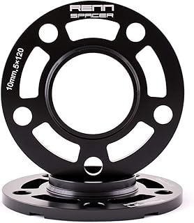 Renn Motorsport 2PCS 10mm 5x120 Wheel Spacers with 10PCS Extended Lug Bolts Compatible with BMW 3 Series 5 Series 6 Series E46 E90 E92 E63 E64…