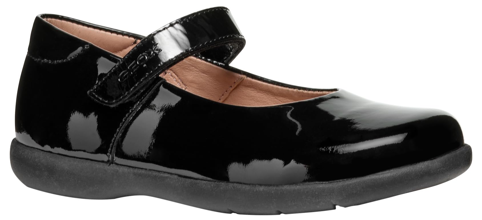 Geox J NAIMARA Girl A, Ballet Flat, Black