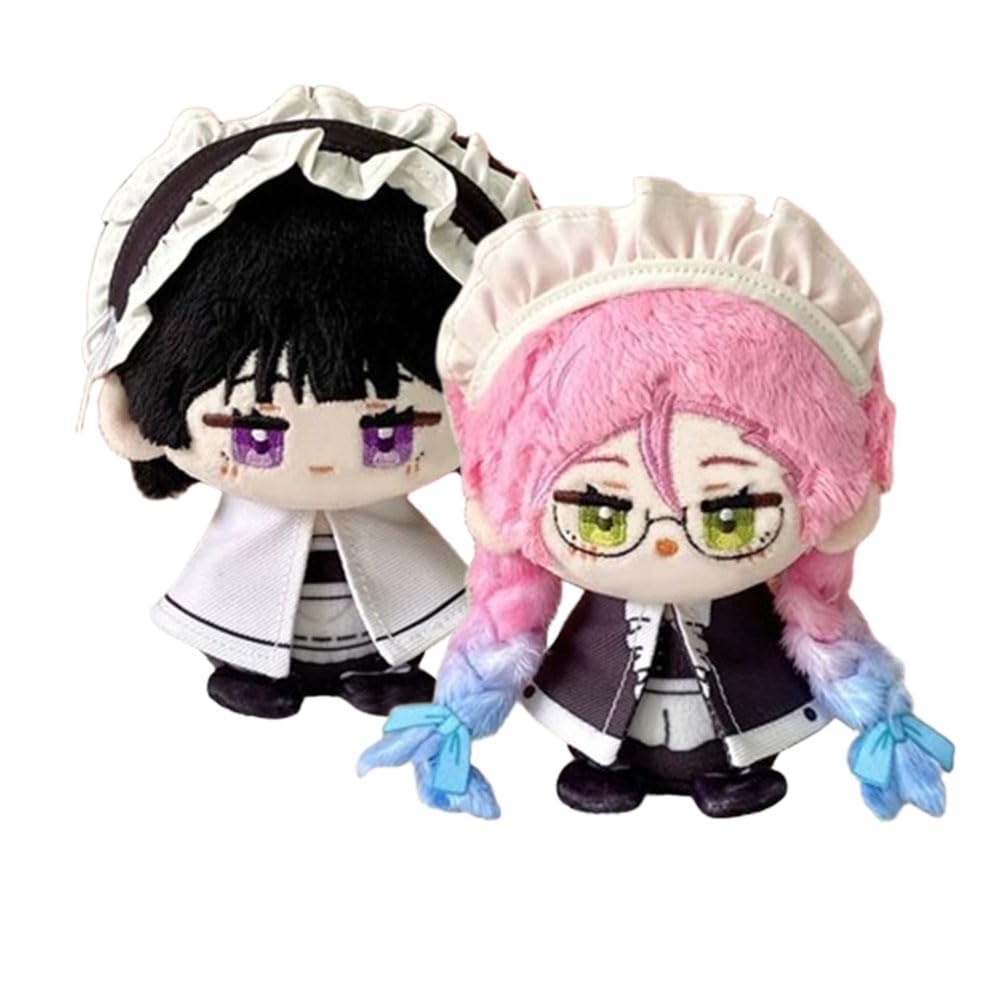 Amazon.com: MABAIUDE 2pcs Mizi and SUA Plush Anime Soft Figure