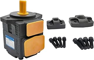 Vane Pump PV2R1 Pv2r2 Pv2r3 Hydraulic Oil Pump, High Pressure Double Quantitative Pump Assembly Pump Head MINGPING (Color : PV2R1-14-F-R)