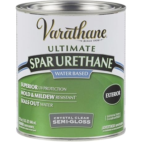 Rust-Oleum Ultimate Spar Urethane Water Based: Exterior Polyurethane for Wood