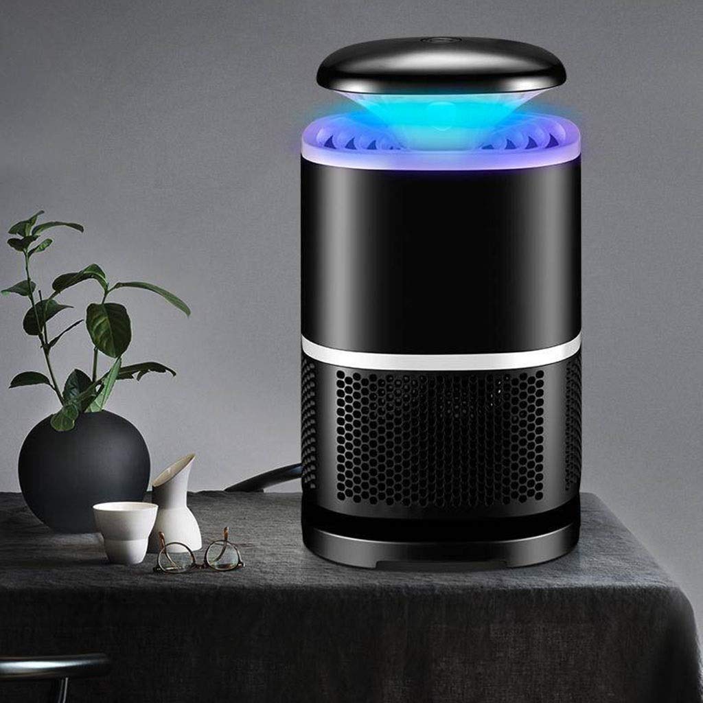 Trampa para mosquitos Lámpara para matar mosquitos en interiores, dormitorio en el hogar, sala de estar, lámpara para mosquitos por inhalación para uso doméstico y comercial, luz para matar insectos