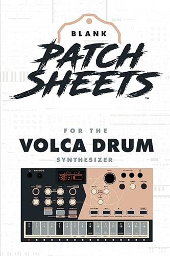 Korg Volca Drum Blank Patch Sheets Notebook Become a more organized songwriter with this Blank Patch Sheet notebook so you can spend more time