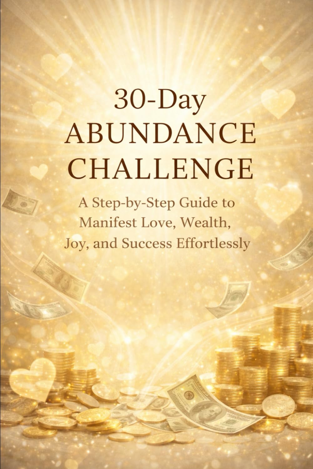 30 day Abundance challenge: A Step-by-Step Guide to Manifest Love, Wealth, Joy, and Success Effortlessly ("30 day Abundance challenge " " calm within chaos" " Freedom from debts")