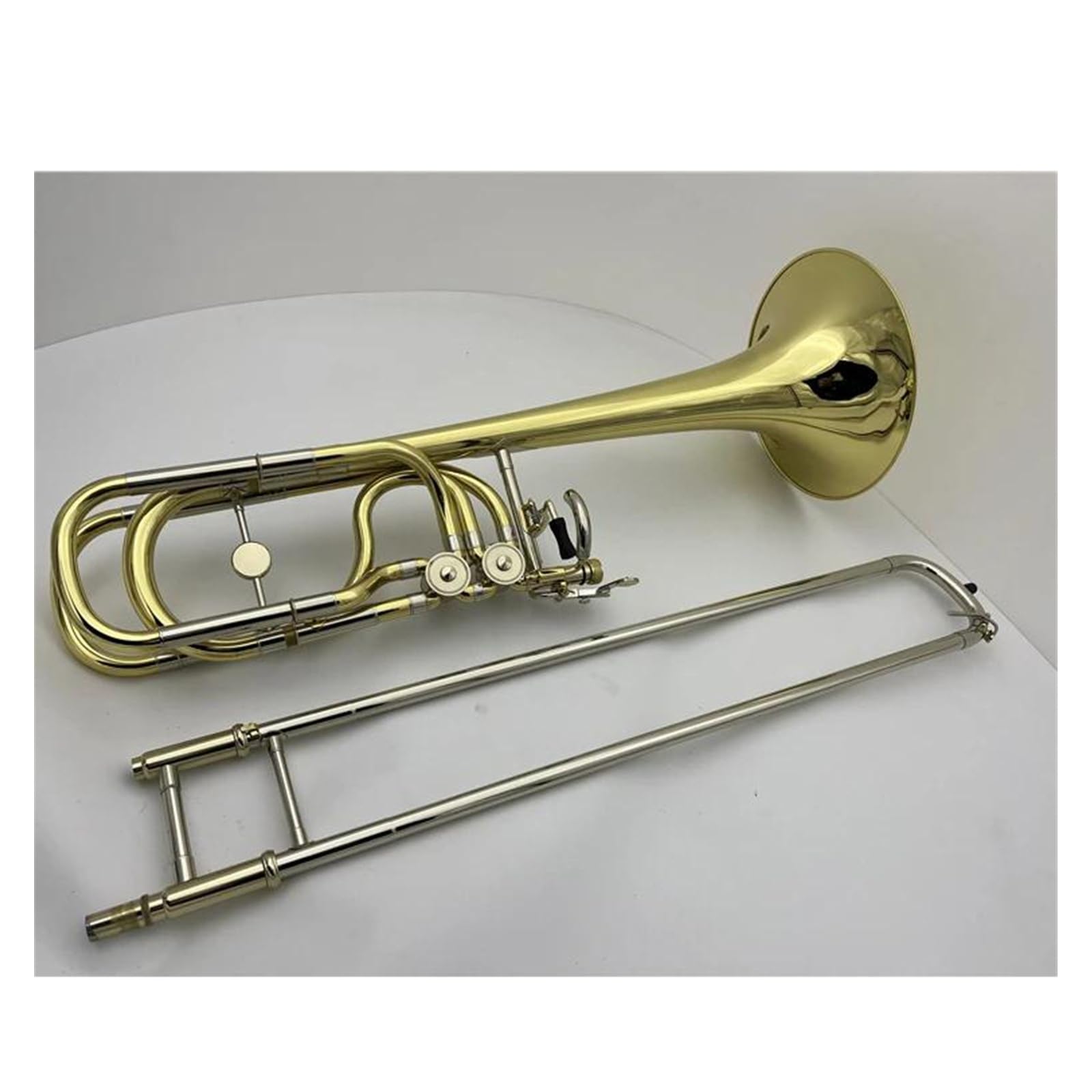 Puzon Puzon instrument dęty blaszany ton Bb profesjonalny