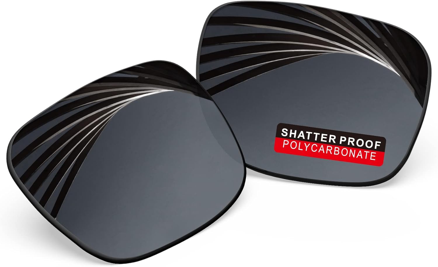 PRO+ Polycarbonate Anti-infrared Replacement Lenses for Oakley Holbrook XL OO9417 Sunglasses, Anti-blue Light, UV Protection Lenses - Pitcho Black