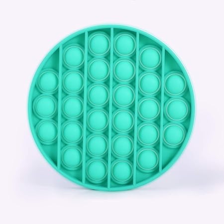 Pincez Sensorielle Jouet Pousser Pop Bubble Sensory Fidget Toy Silicone Anti Stress Jouets De Soulagement De L Anxiete Educatifs Autisme Besoins Speciaux Pour Enfants Adult Cercle Vert 1 Piece Amazon Fr Cuisine Maison
