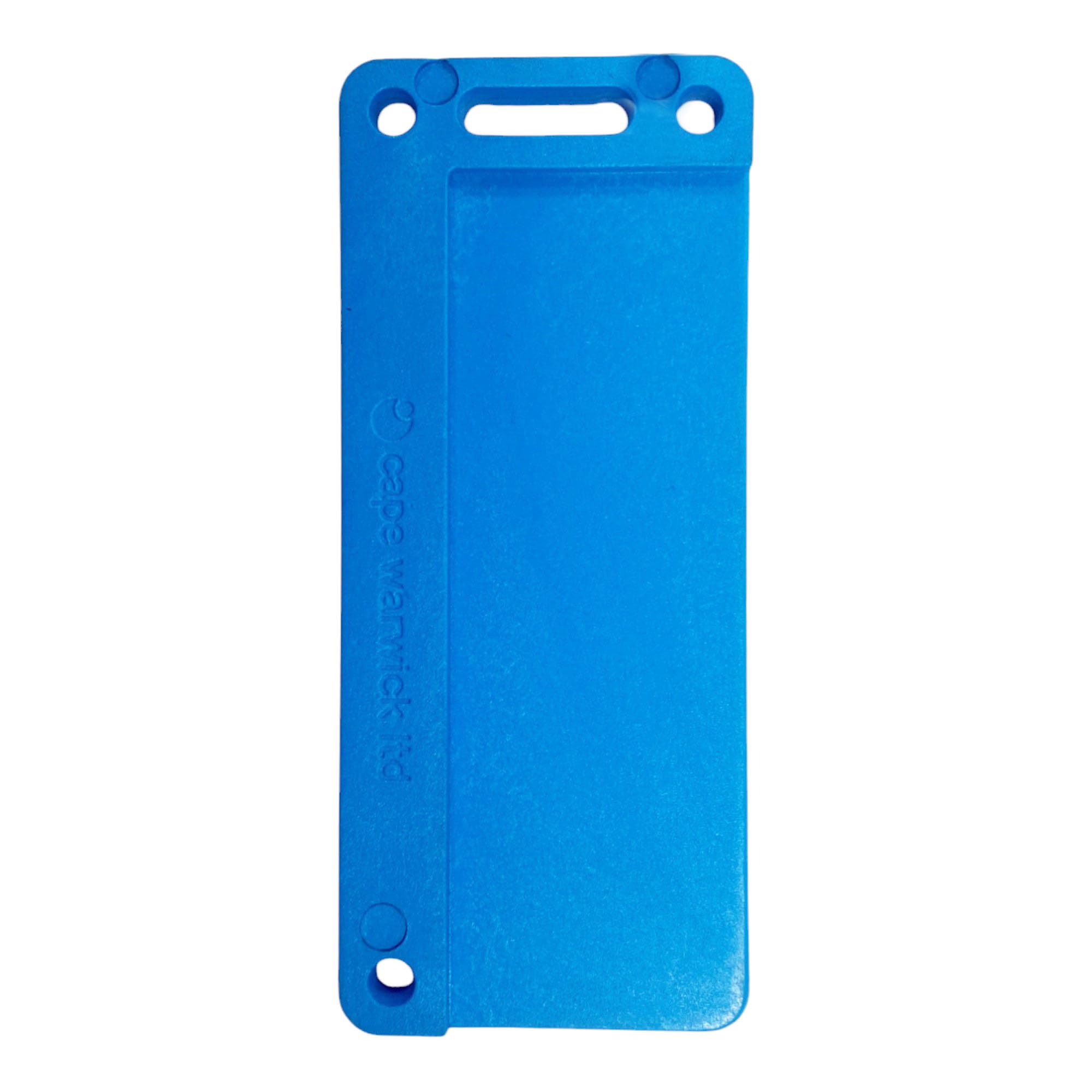 Cape Warwick Ltd Identification Labelling Tags Product, Tray, Key Tag, Luggage Tag, Care Home, Care, Medical Identification Tag, Marking System, Eyelet Hole (Sky Blue, Large (90mm x 38mm))