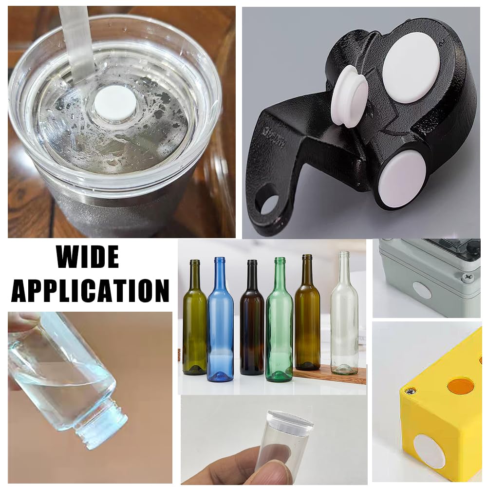 1/2/5/10 Stück Größe 2 mm bis 50 mm Lochkappen aus Silikonkautschuk, weißer Gummi-Stecker, Silikonstopfen, Hahnstopfen, Kunststoffrohr-Dichtungskappen, Abdeckung, wasserdichte Stecker(A15mm(5pcs)d 1/2/5/10 Stück Größe 2 mm bis 50 mm Lochkappen aus Silikonkautschuk, weißer Gummi-Stecker, Silikonstopfen, Hahnstopfen, Kunststoffrohr-Dichtungskappen, Abdeckung, wasserdichte Stecker(A15mm(5pcs)d