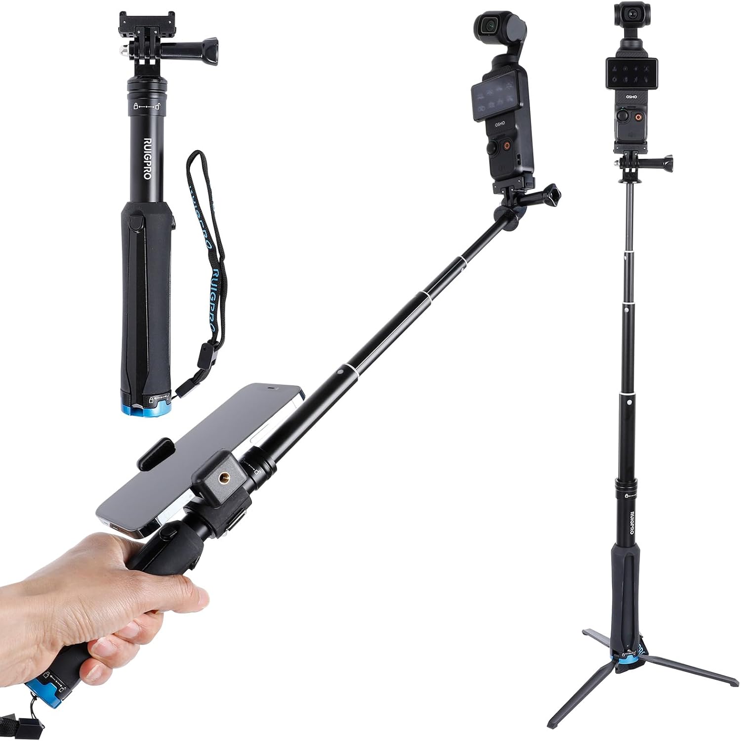 32 Selfie Stick with Quick-Release Adapter for DJI Jamaica Ubuy