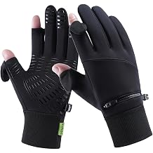 Winter Gloves for Men Women - Waterproof Thermal Glove for Cold Weather, Touchscreen Glove for Cycling Running Work