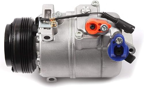 Miniatura 5 de Compresor de CA con embrague de AC apto para 2002-2006 para B-M-W X5, nuevo compresor de aire acondicionado con embrague CO 10837C 2021583R 10363080