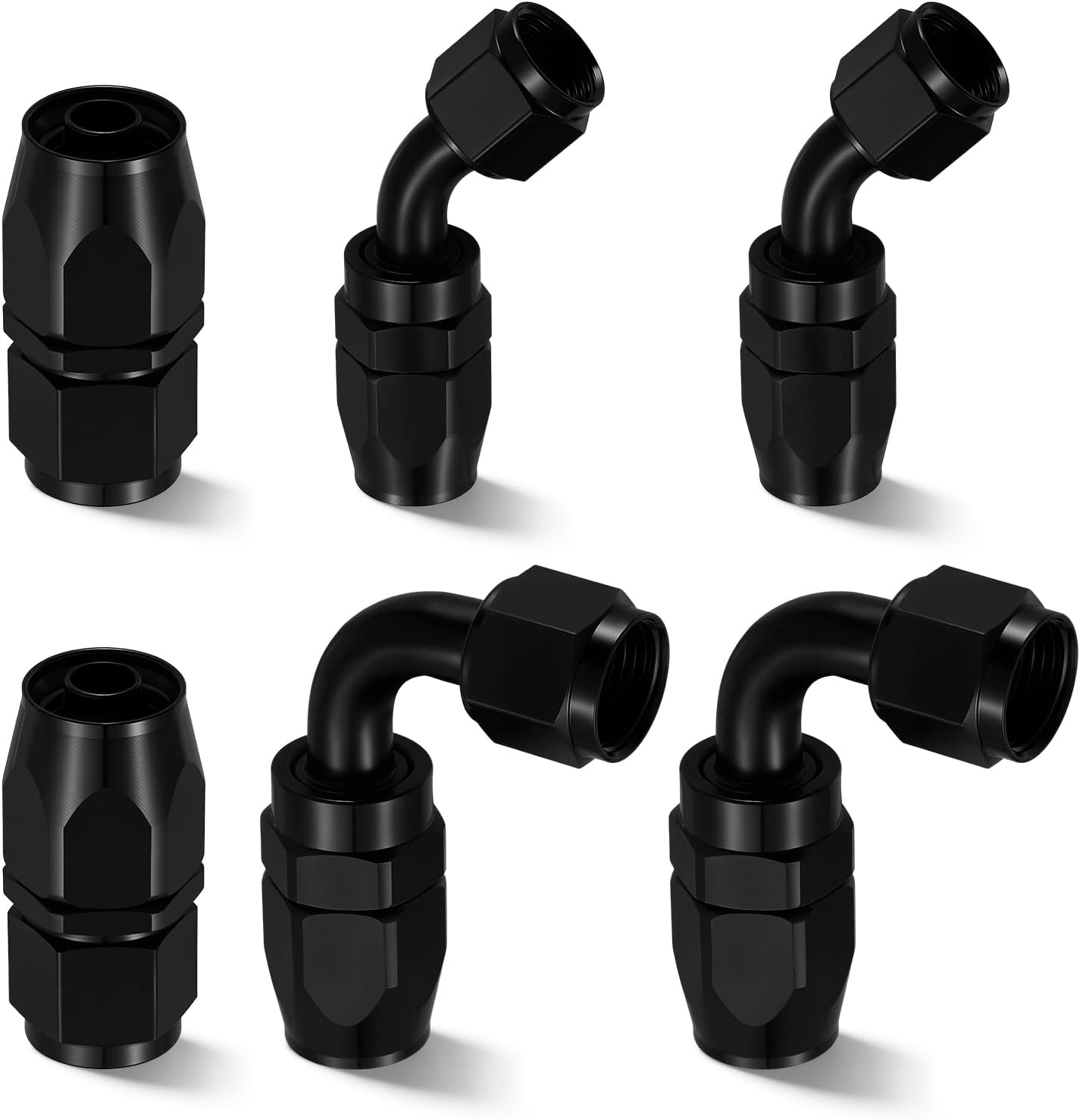 EVIL ENERGY 6AN Hose End Fitting Kit Straight 45 90 Degree Swivel for CPE Braided Hose