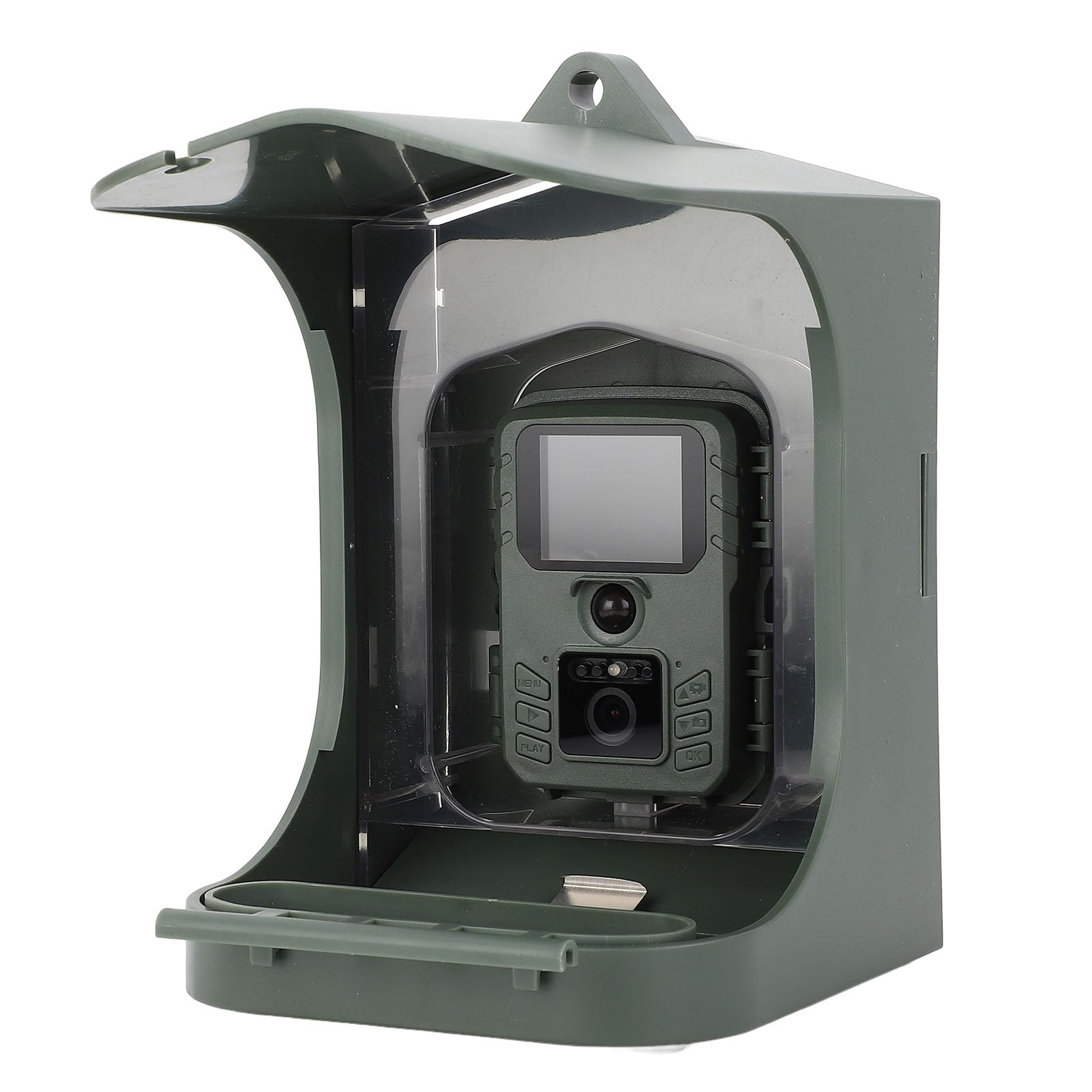 KIMISS Rozpoznawanie Ptaków AI Smart Bird Feeder z Aparatem 1080p HD Wideo Kamera Ptaków Wsparcie do 256 GB Nocne Widzenie na Zewnątrz