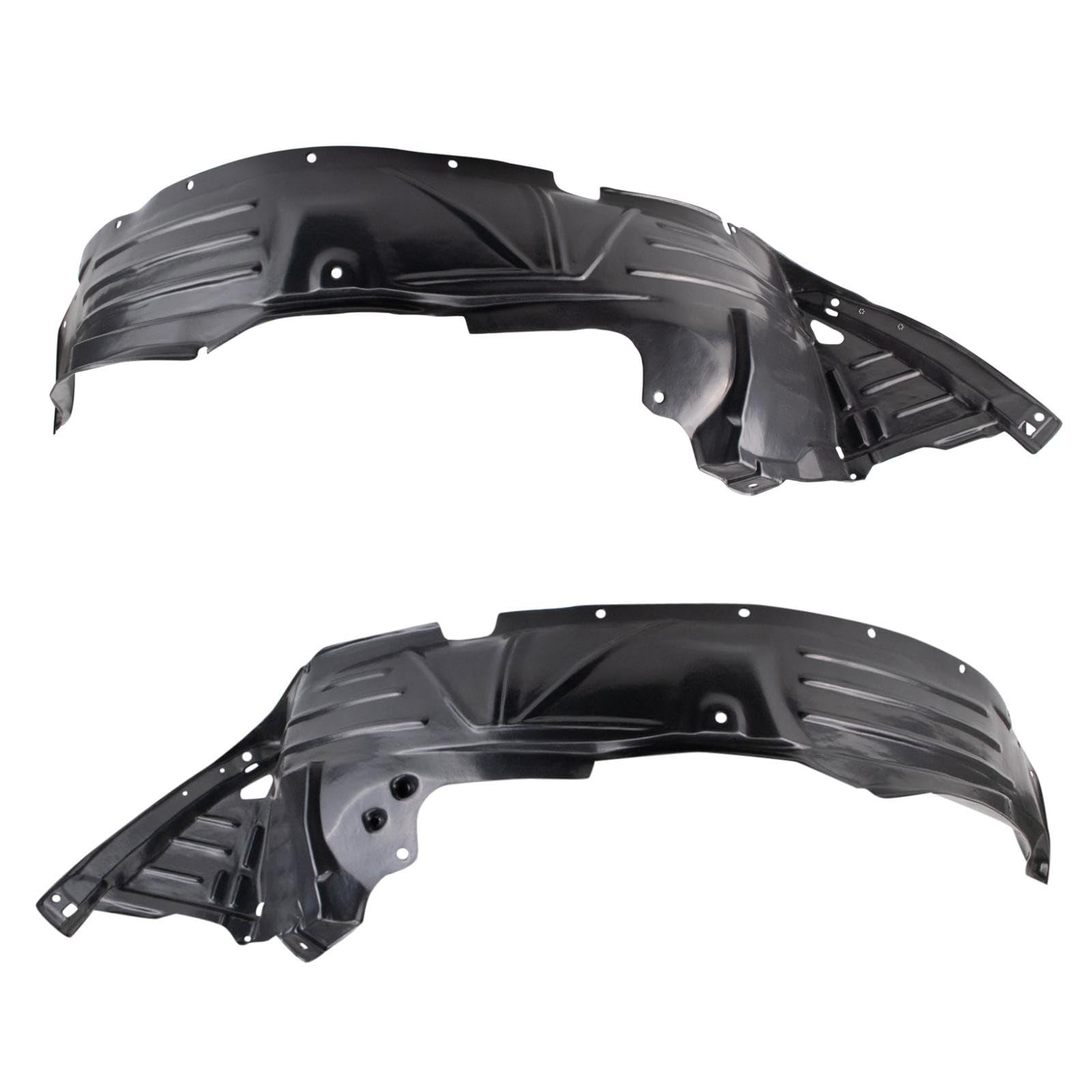 TRQ Front Inner Fender Liner Set | For 2007-2008 Honda Element HO1248129 HO1249123