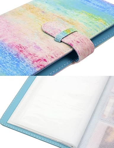 Miniatura 5 de Álbumes de fotos, Goodsnetic 96 bolsillos de piel sintética mini álbum compatible con Fujifilm Mini 7s 8 8+ 9 25 26 50s 70 90 películas, PIC-300