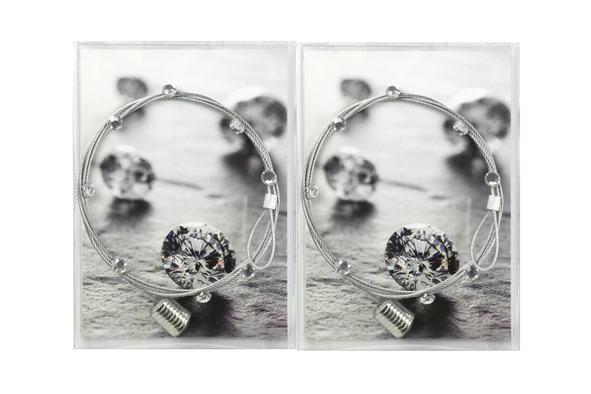Laisse photo avec strass en verre haut de gamme finition Lucy