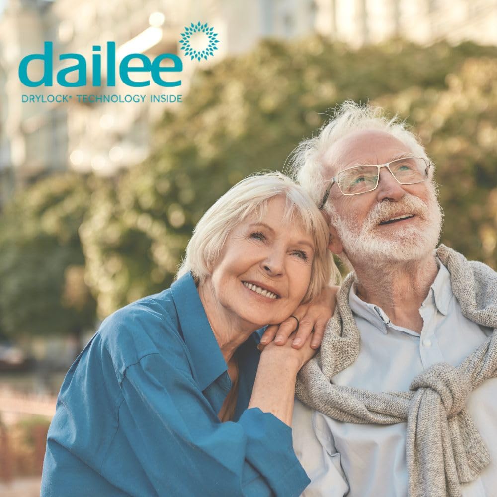Dailee Toallitas Humedas XL - 288x Toallitas Humedas para la Higiene Limpieza Corporal de Adultos - Adultos, Ancianos, Discapacitados, Enfermos - 288 Toallitas Húmedas, 6 Paquetes