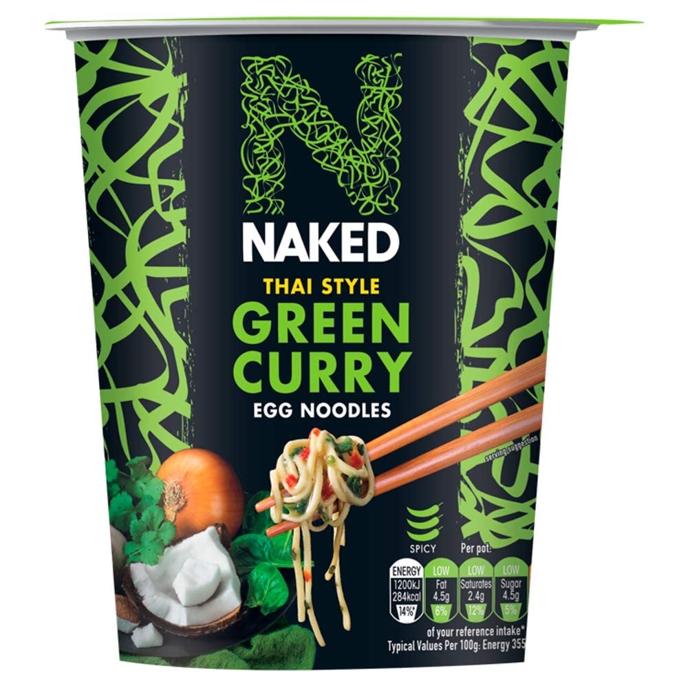 Thai Green Curry Egg Noodles, 78 g