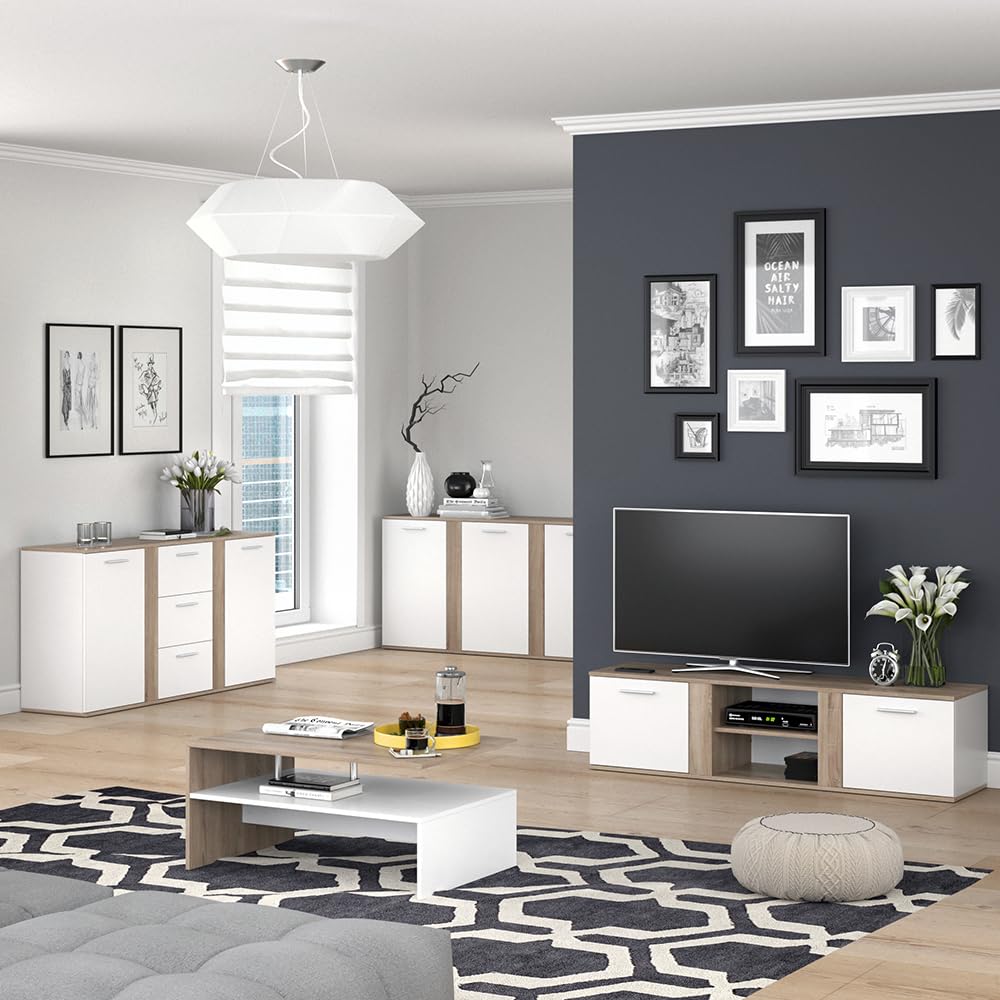 Vicco Lowboard Novelli, Sonoma, 155 x 41 cm